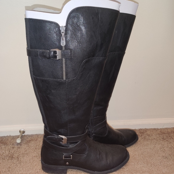 g by guess harlin motorcycle bootie